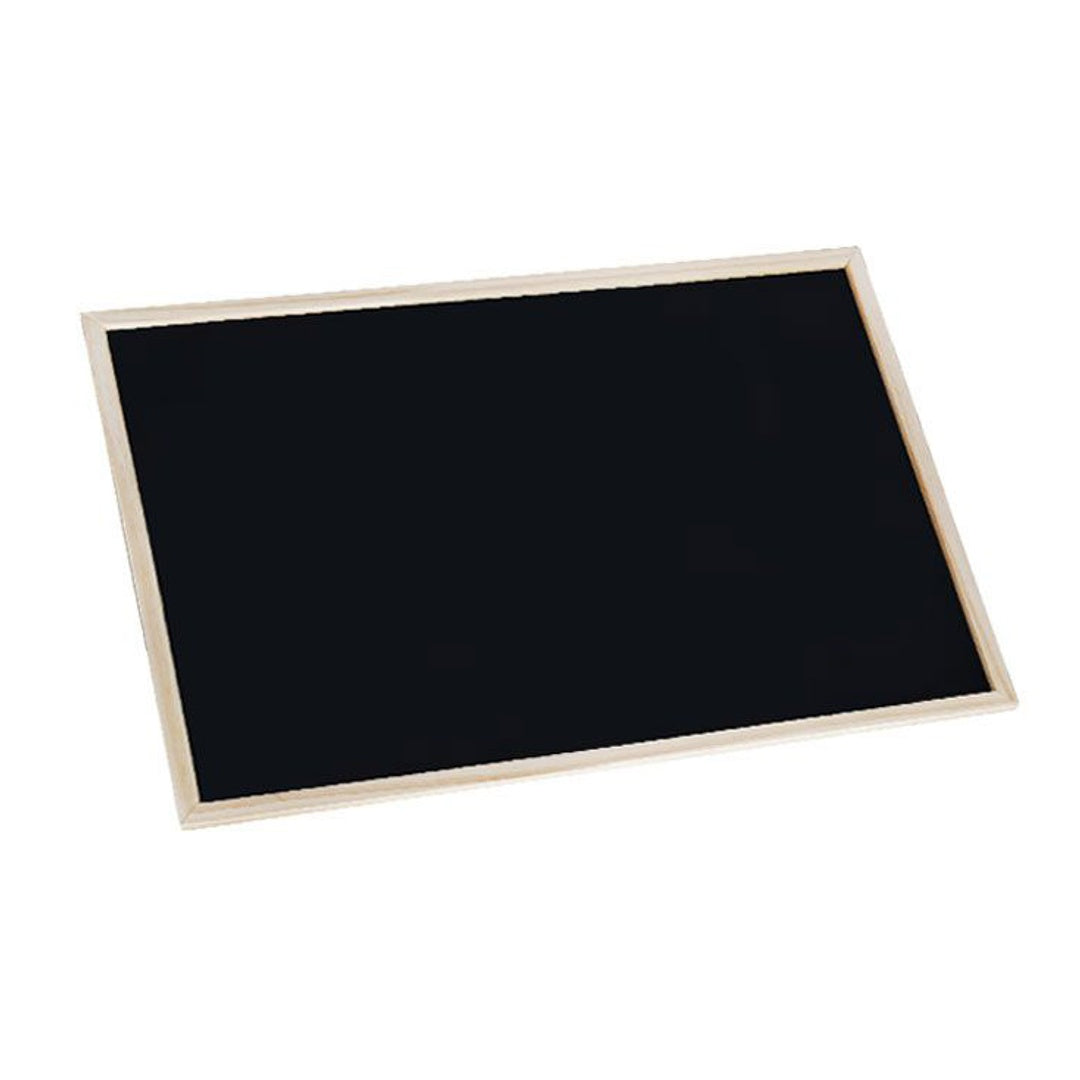 Pryma Lavagna Nera - Lavagna Scrivibile per Ufficio, Casa, Scuola, Ristorante - Design Elegante (40X60Cm)