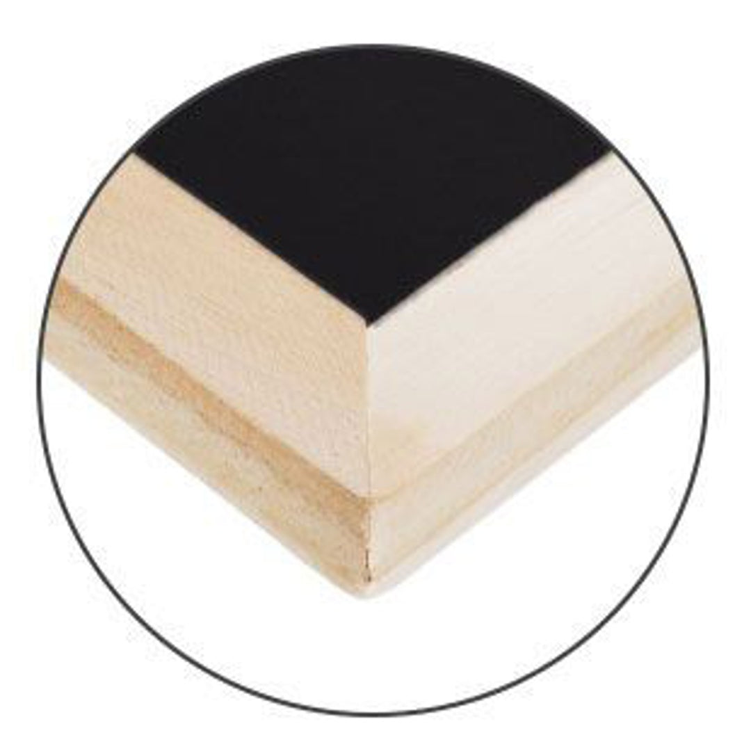 Pryma Lavagna Nera - Lavagna Scrivibile per Ufficio, Casa, Scuola, Ristorante - Design Elegante (40X60Cm)