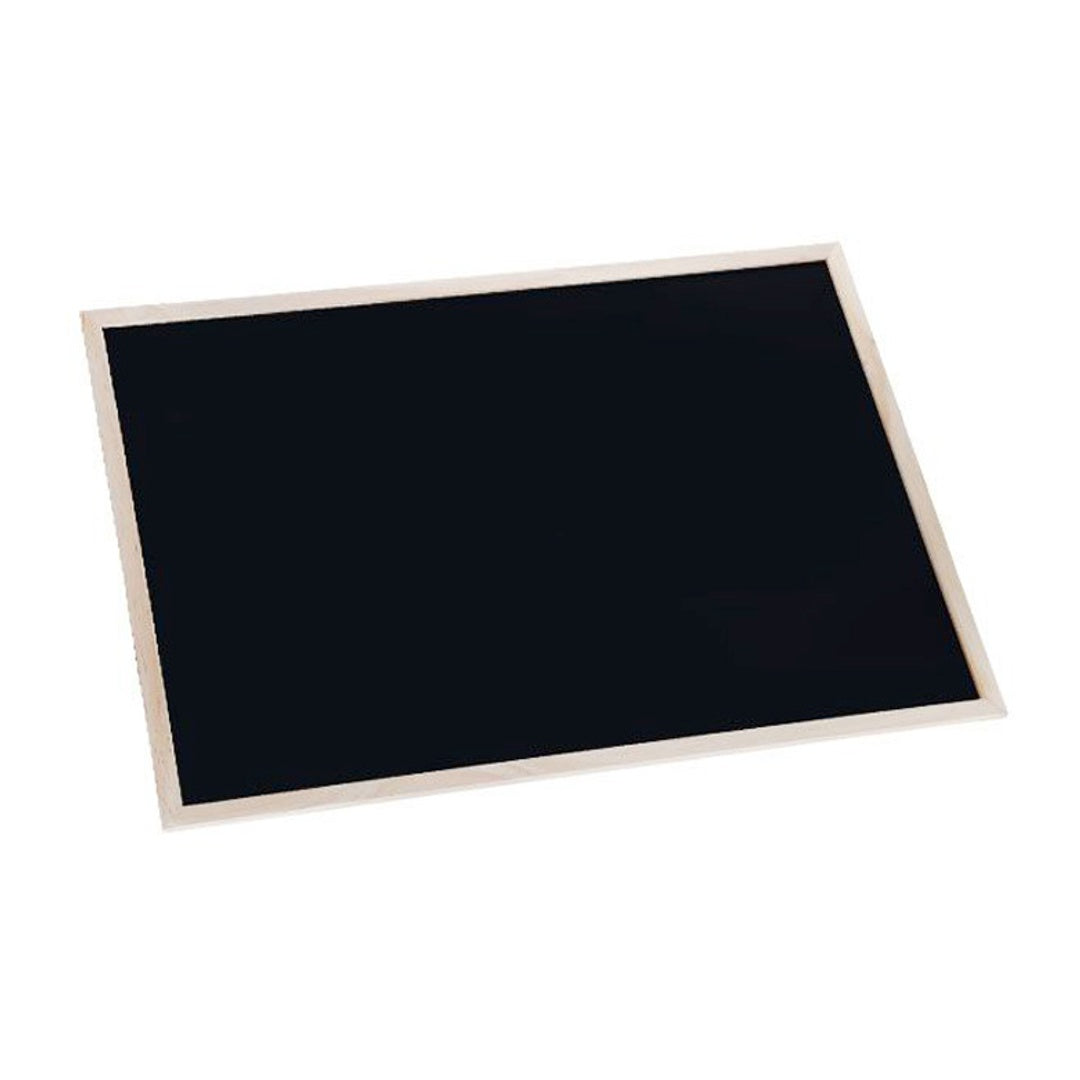Pryma Lavagna Nera - Lavagna Scrivibile per Ufficio, Casa, Scuola, Ristorante - Design Elegante (50X70Cm)