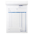Pryma Blocco Fattura 1 Aliquota – 2 Copie Autoricalcanti, 50x50 Fogli, Formato 15x23 cm, Ideale per Fatturazione Manuale