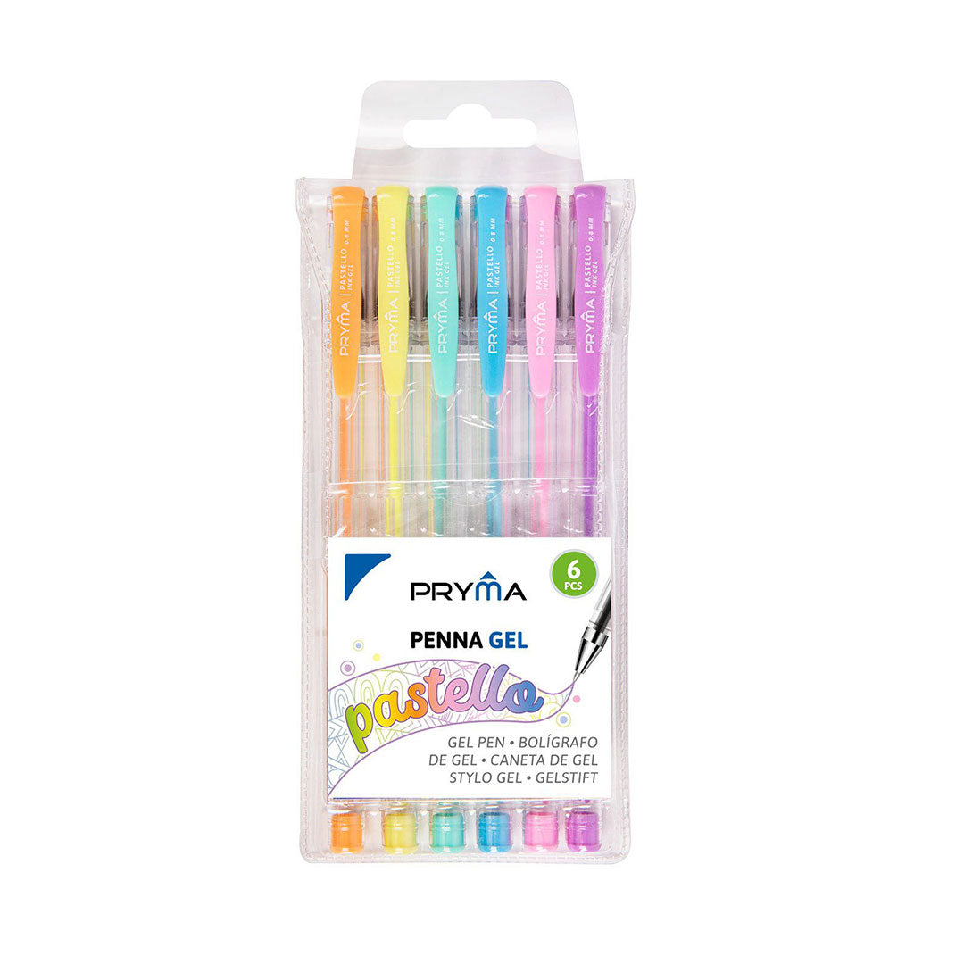 Penna Gel Pastello | 6 Colori