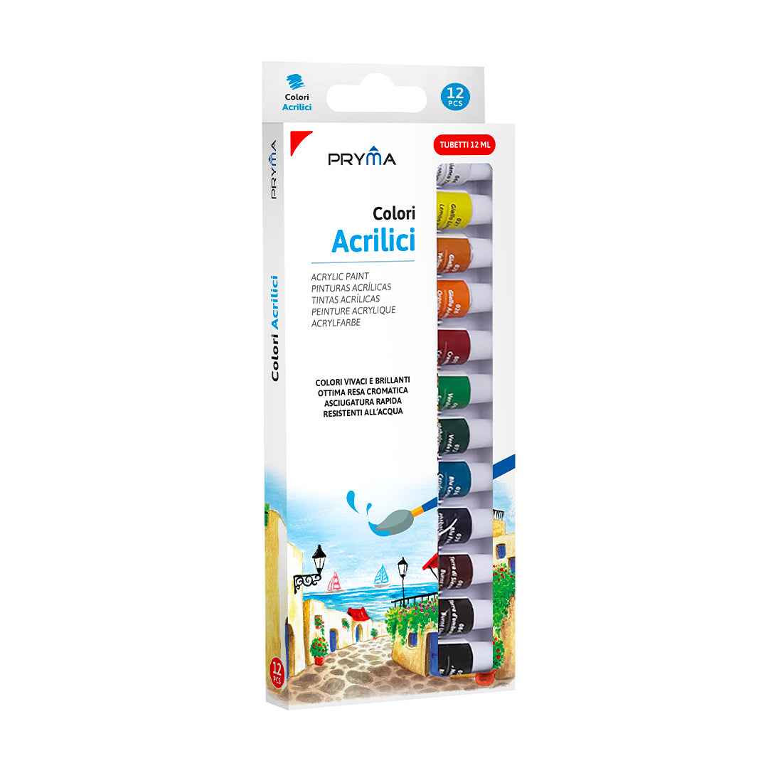 Colori Acrilici – 12