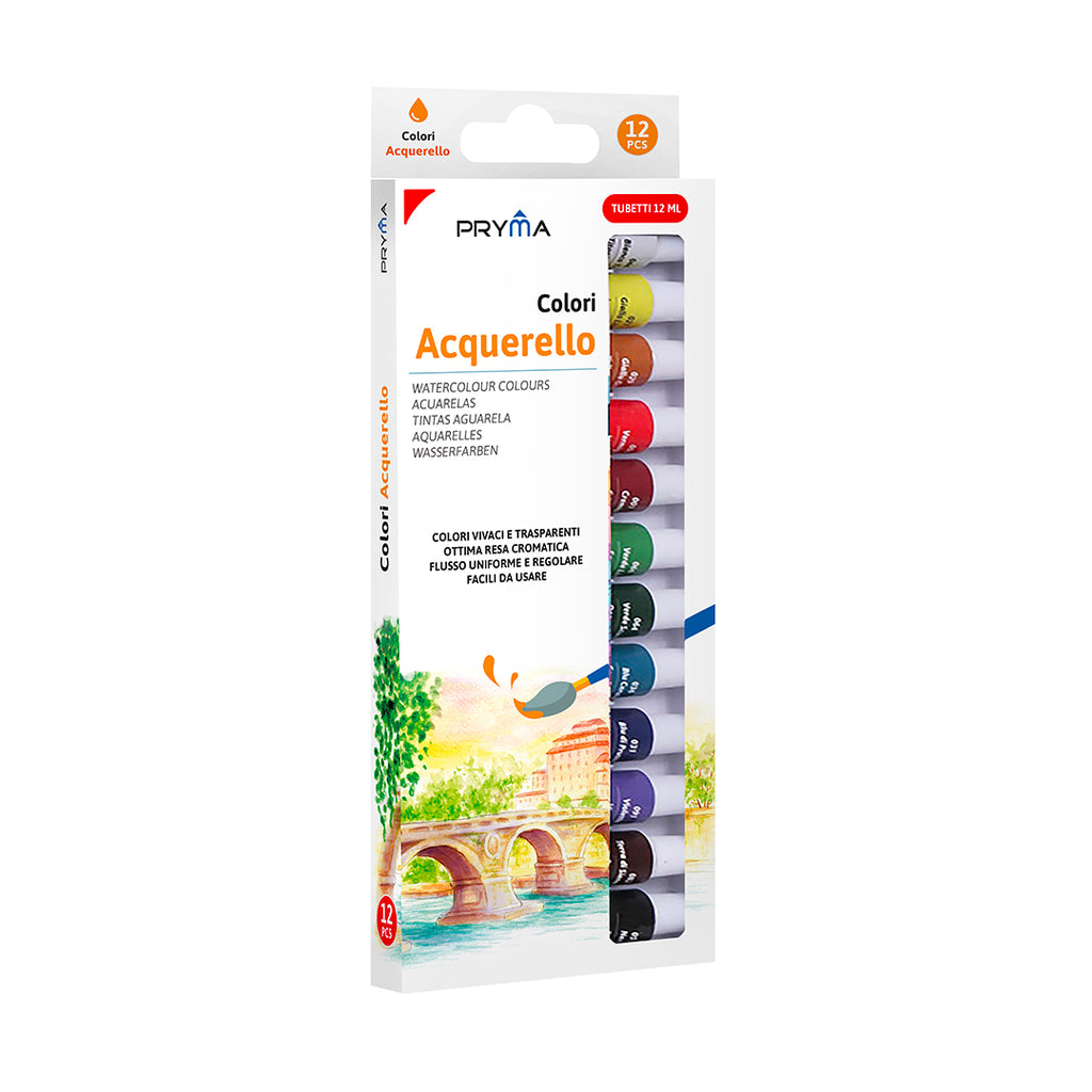 Colori Acquerelli | 12 Colori