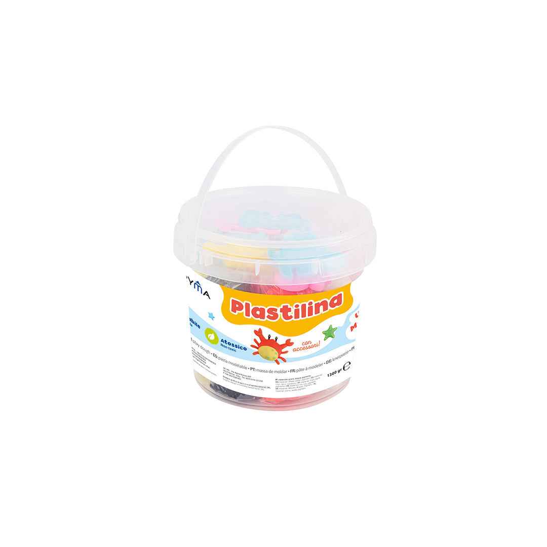 Plastilina Colorata 10 pz +6 Accessori
