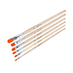 Set Pennelli Da Pittura Punta Tonda | 6 Misure