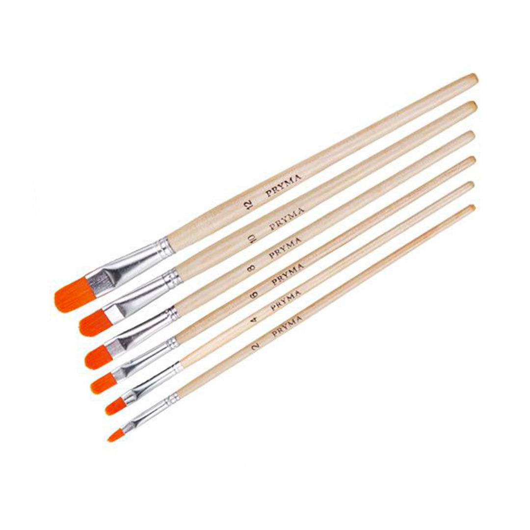 Set Pennelli Da Pittura Punta Tonda | 6 Misure
