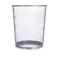 Pryma Cestino Rete in Metallo 24x29,5x33,5 cm Argento - Cestino Elegante e Resistente per Casa, Ufficio ed Esterni