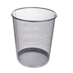 Pryma Cestino Rifiuti a Rete Metallico 19x23x27 cm Argento - Cestino Elegante e Resistente per Casa, Ufficio ed Esterni