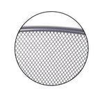 Pryma Cestino Rifiuti a Rete Metallico 19x23x27 cm Argento - Cestino Elegante e Resistente per Casa, Ufficio ed Esterni