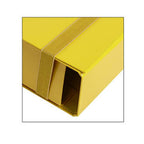 Pryma Cartella con Elastico Piatto 25x35 cm - Organizzatore Documenti, Design Resistente, Colori Moderni (Giallo, D5)