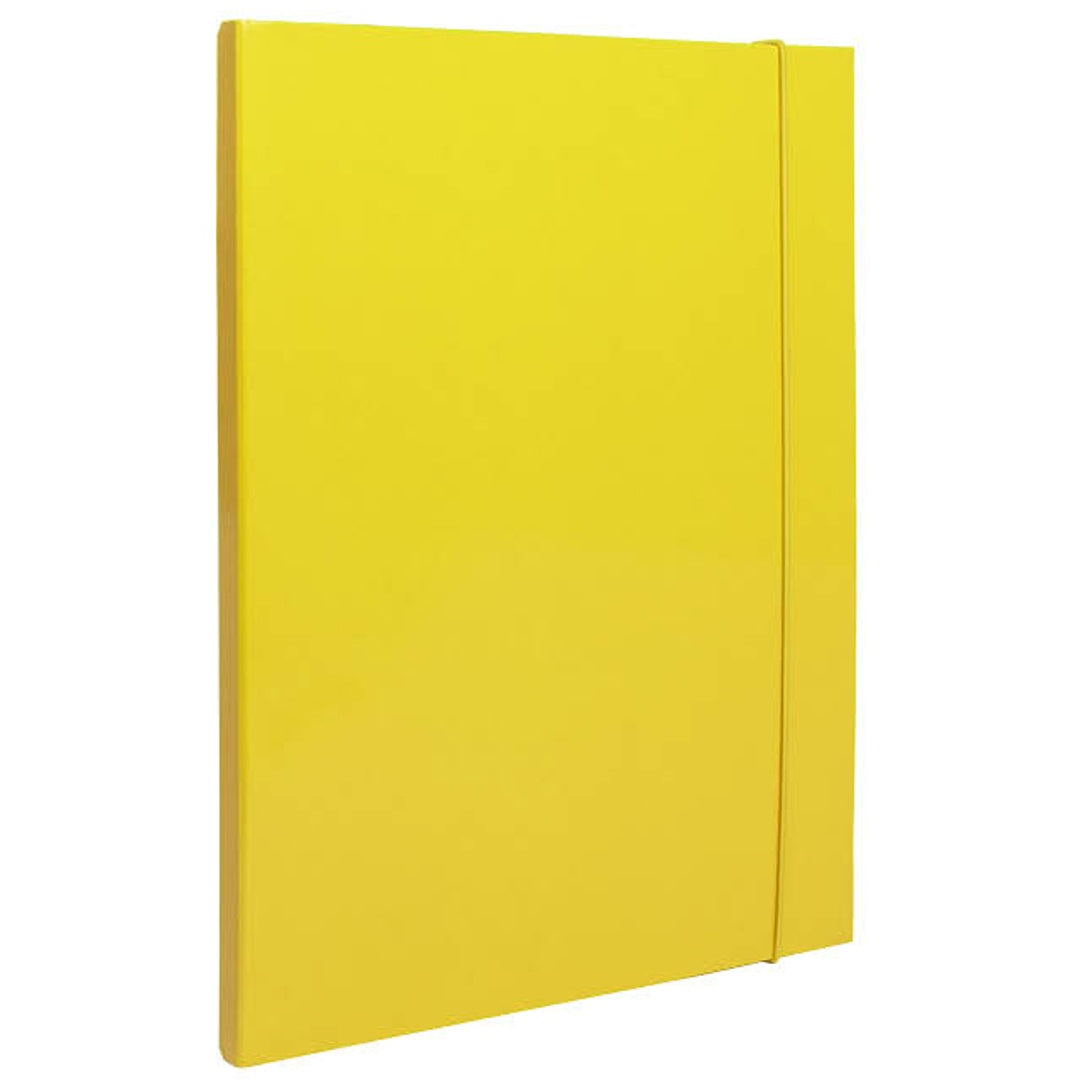 Pryma Cartella 3 Lembi con Elastico Tondo D1 26x35 cm – Cartellina Porta Documenti Rigida – Made in Italy – Perfetta per Scuola, Ufficio e Casa
