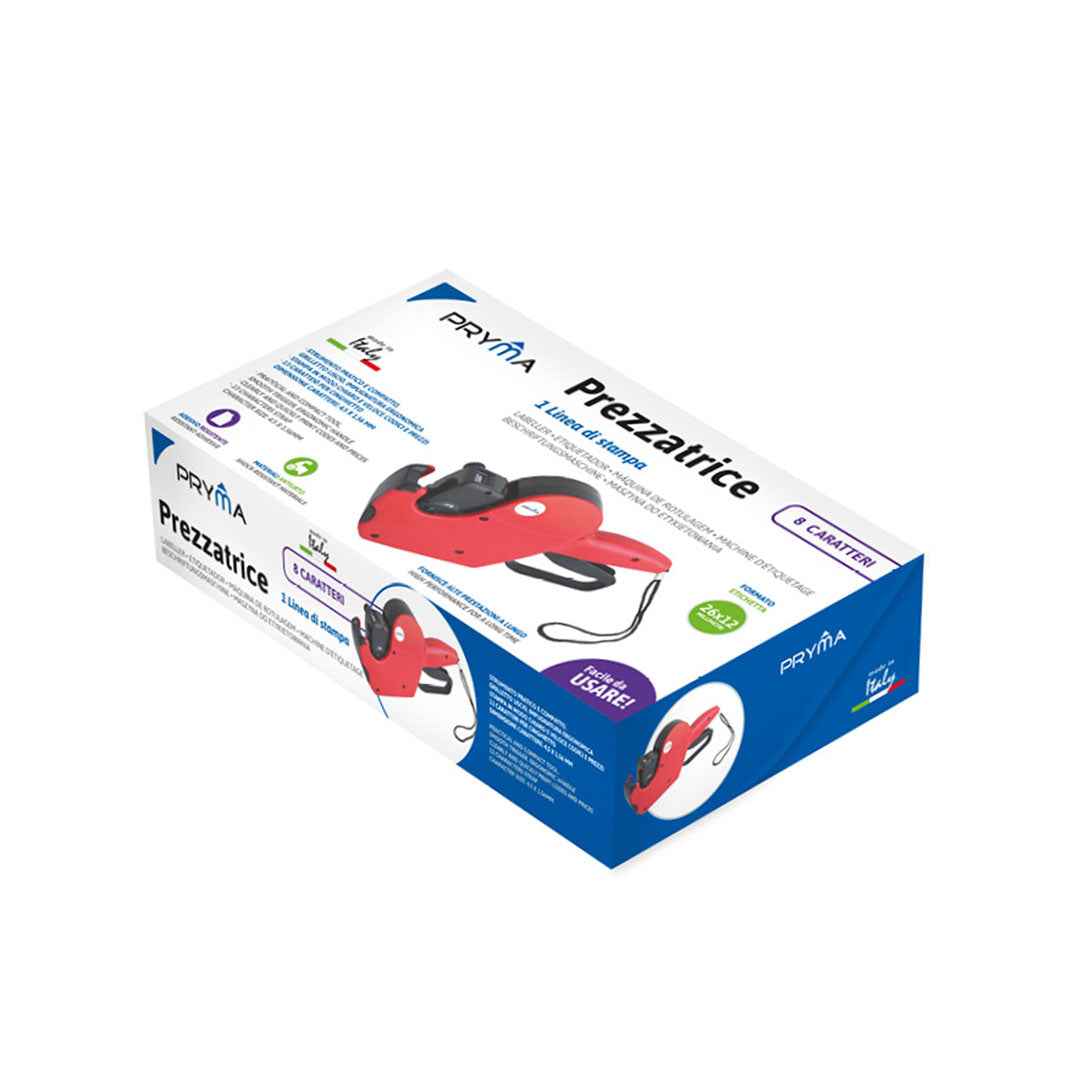 Prezzatrice 1 Linea 8-13 Caratteri Etichette