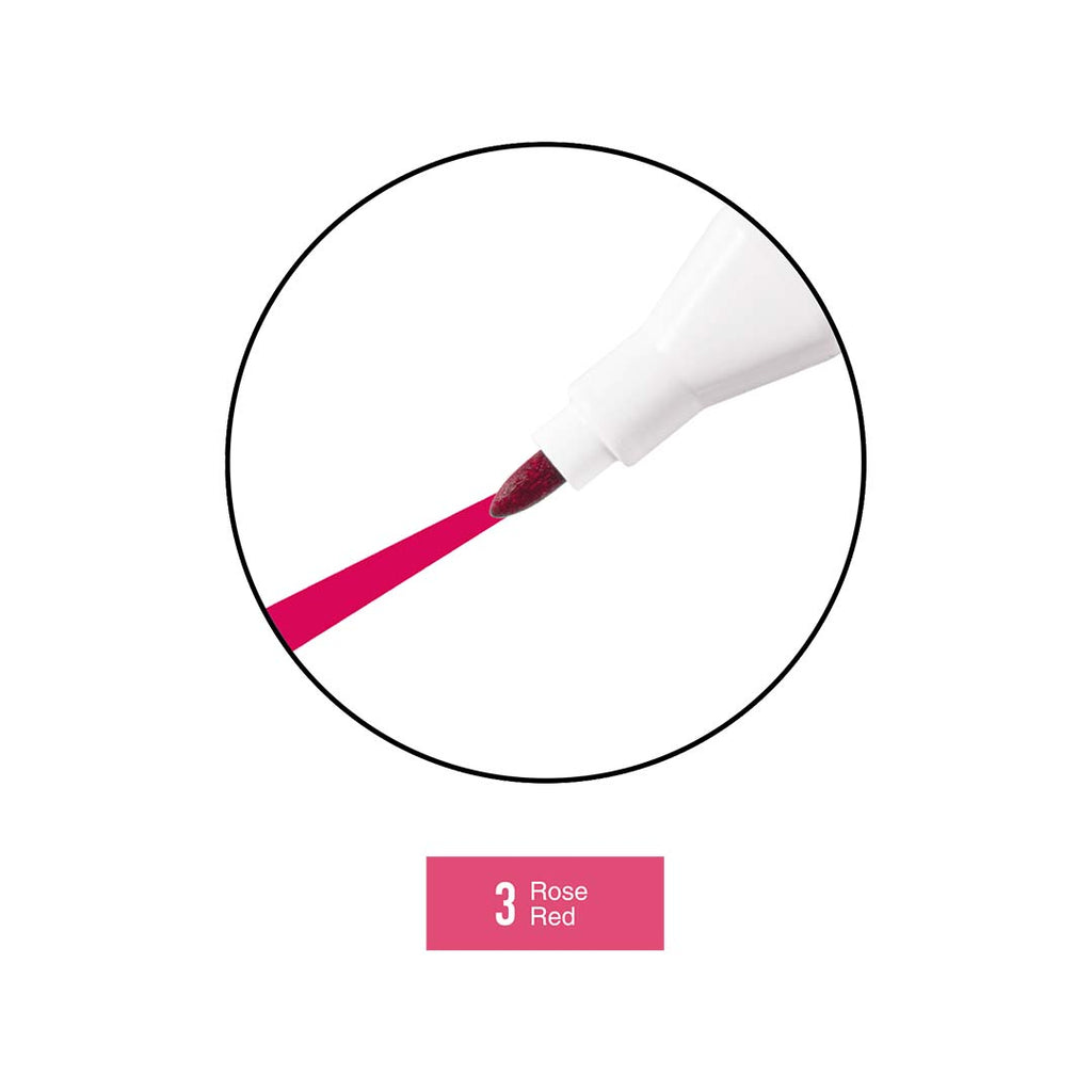 Marcatore Twice | Col. 3 - Rose Red (Doppia Punta 1Mm-6Mm)