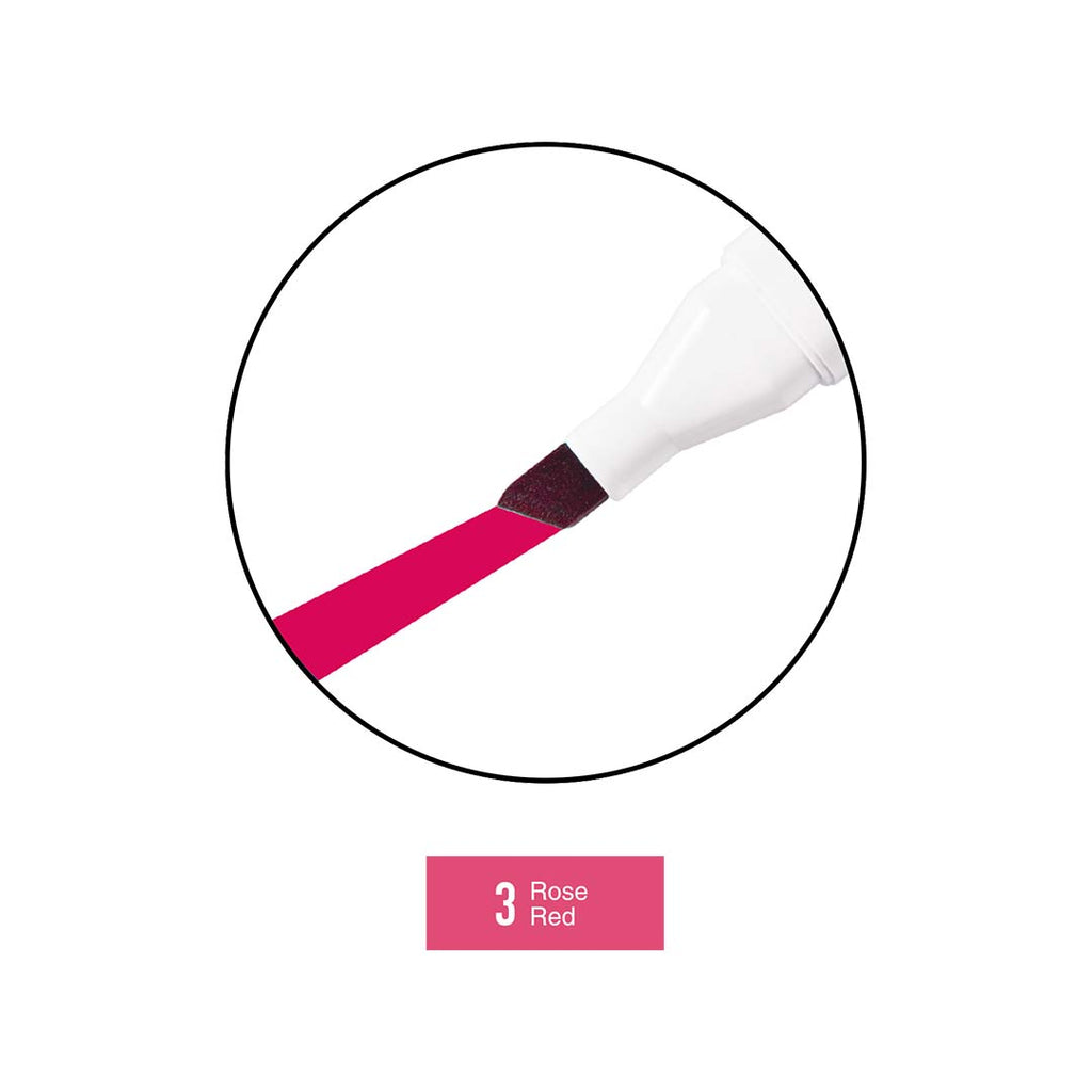 Marcatore Twice | Col. 3 - Rose Red (Doppia Punta 1Mm-6Mm)