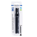 Pryma Marcatore Permanente Jumbo Punta Scalpello Nero – Spessore 2/9 mm | Pennarello Indelebile per Cartone, Plastica, Legno, Metallo e Superfici Varie