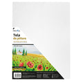 Pryma Tela per Pittura Altezza di 3,6 cm - Tela per Artisti, 100% Cotone, Pronta all'Uso, Ideale per Colori a Olio, Acrilici e Tempere (50x60 cm)