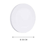 Pryma Tela Tonda da Pittura 30 cm – 100% Cotone – Tela Artistica su Telaio in Legno – Pronta all'Uso per Acrilico, Olio, Tempera