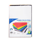 Fogli Colorati Gomma Eva Formato A4 Spessore 2mm | 10 Fogli