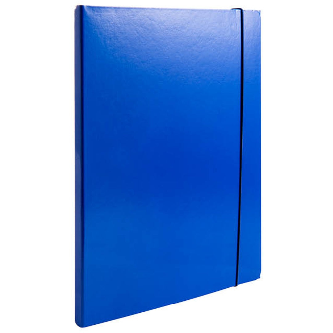 Pryma Cartella 3 Lembi con Elastico Tondo D1 26x35 cm – Cartellina Porta Documenti Rigida – Made in Italy – Perfetta per Scuola, Ufficio e Casa