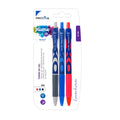 Penna Oil Gel Plume 2.0 0.7Mm 3Pz Colori Misti