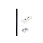 Matite Sketching | B - 2B - 4B - 6B - 2H - Hb (Con Gomma E Temperino)