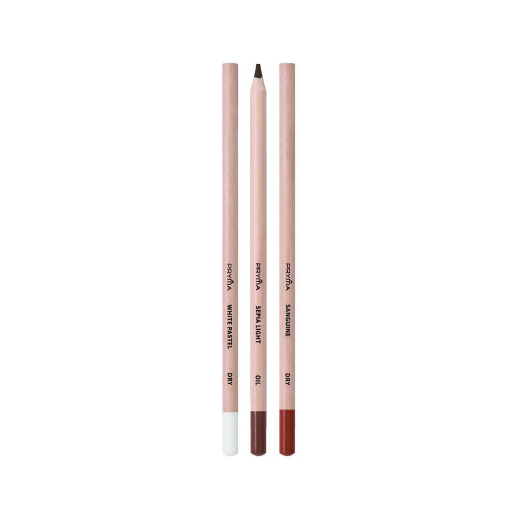 Sanguigne Sketching Set | (Con Temperino e Gomma Pane)