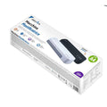 Pryma Macchina Plastificatrice A4 – Laminatrice Termica per Fogli e Documenti, Compatta e Veloce, Colore Bianco (360x112x65mm)