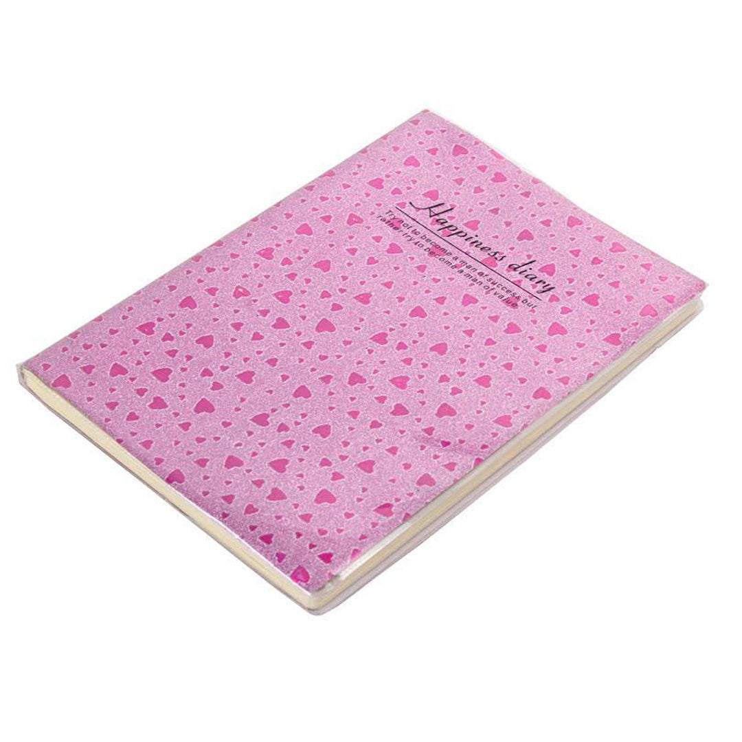 Pryma Memobook Copertina Morbida A5+ 243x171 Mm – 80 Fogli 70 G – Confezione 4 Quaderni Colorati (Azzurro, Viola, Oro, Grigio)