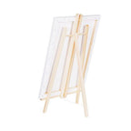Cavalletto Da Pittura In Legno Con Tela Da 30x40 Cm