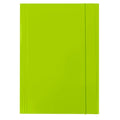 Pryma Cartellina 3L con Elastico 500g - Formato 26x35 cm, Verde Chiaro - Ideale per Documenti, Disegni e Fogli A4 - Materiali Resistenti, Design Pratico