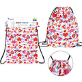 Pryma Zaino a Sacco 33x43 Cm – Sacca Sportiva Leggera con Chiusura a Coulisse, Ideale per Scuola, Sport, Palestra e Tempo Libero