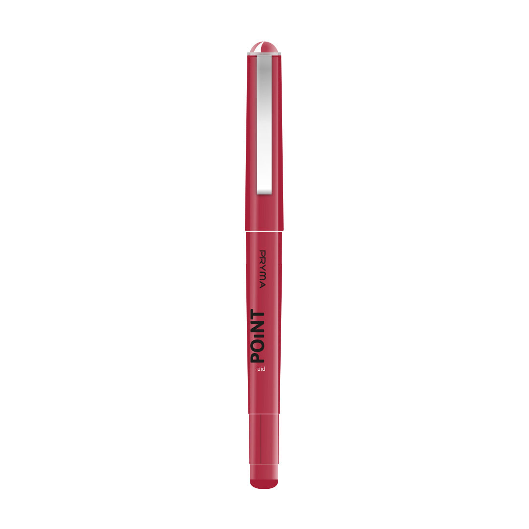 Penna Roller Point 5 0.5Mm 2Pz Nero-Rosso