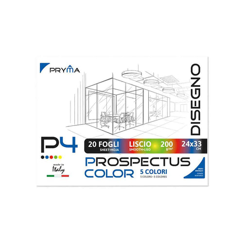 Album da Disegno P4 Fogli 5 Colori/m²