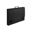 Valigetta con Manico Nera 56x36x3.5 Cm 2 Chiusure