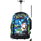 Pryma Zaino Trolley Scuola Elementare Bambino 48x33x23 cm - Capiente 36L con Borraccia Omaggio, Design Game, Zaino con Ruote