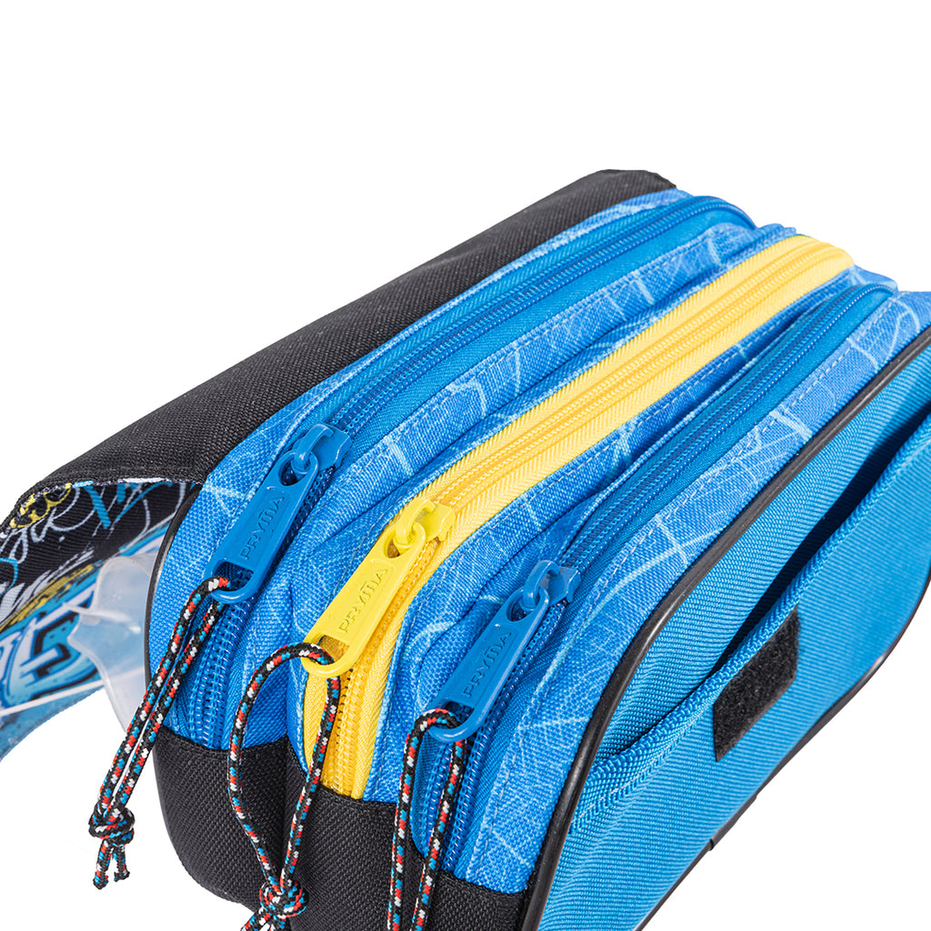 Pryma Astuccio Scuola Street Azzurro