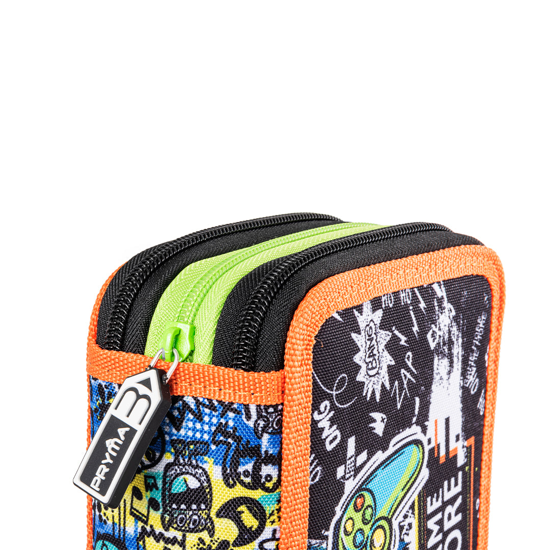Pryma Astuccio a Tre Scomparti 3Zip Game