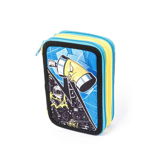 Astuccio a Tre Scomparti 3Zip Street