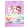 Pryma Linea Peluche Memobook A5 15x21 Cm – Quaderno con Copertina Morbida Peluche, 80 Fogli 70 G – 2 Fantasie Cuore (Invio Casuale)