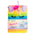 Pryma Linea Peluche Memobook A5 15x21 Cm – Quaderno con Copertina Morbida Peluche, 80 Fogli 70 G – Fantasia Unicorno (UNICORNO MULTICOLORE)