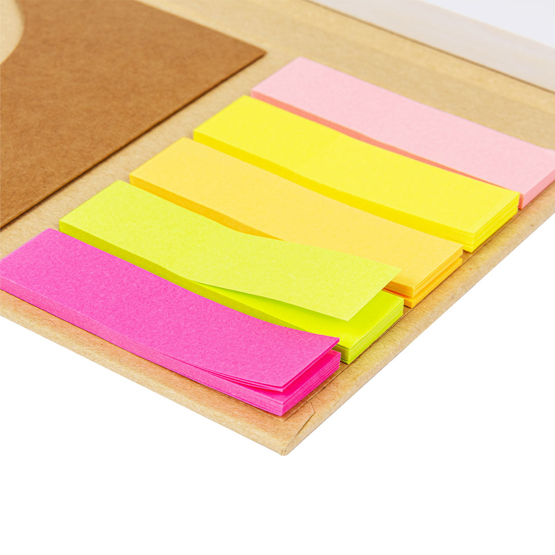 Pryma Ecolife Memostick Copertina Rigida in Carta Kraft 11,8x13,8cm