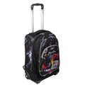 Pryma Zaino Trolley per Scuola Linea Rock 50x32x22 Cm - Zaino con Ruote Resistente