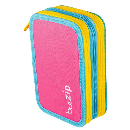 Astuccio 3 Zip – Rosa