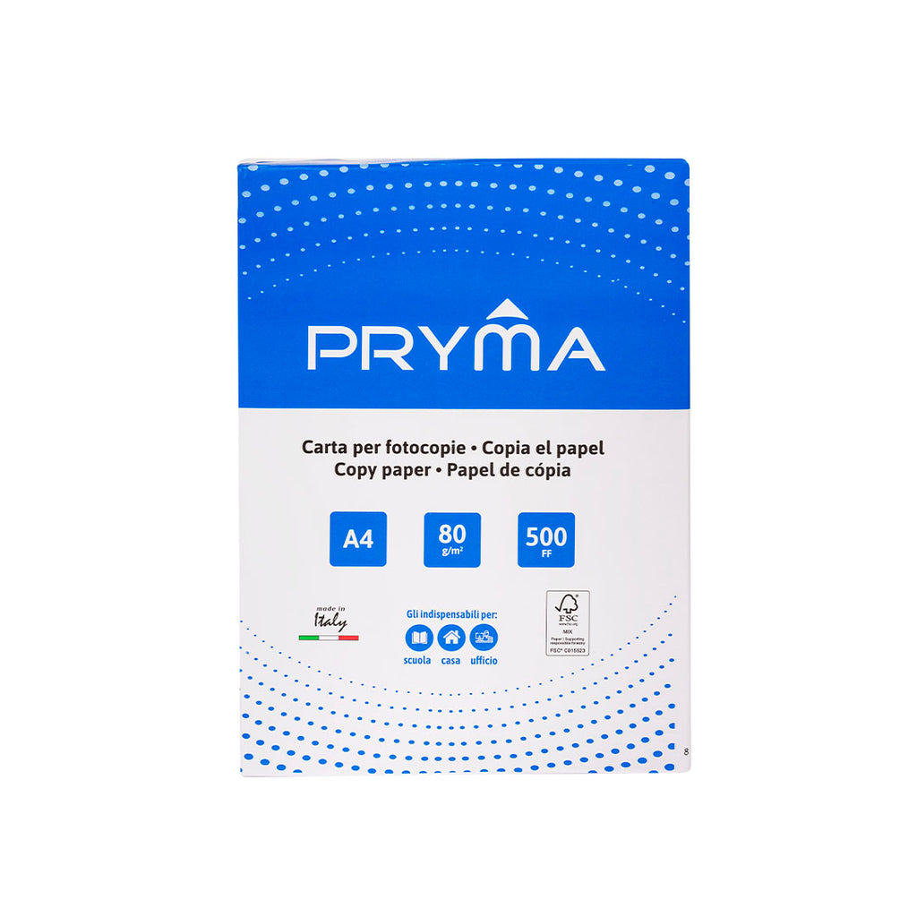 Risma Carta A4 80Gr 500 Fogli - Confezione da 5