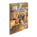 Pryma – Cartellina 3 Lembi con Elastico Tondo D1 25,5x34,5x1,2 Cm | Porta Documenti Formato A4 | Cartellina Scuola (Fantasia Anime Basket)