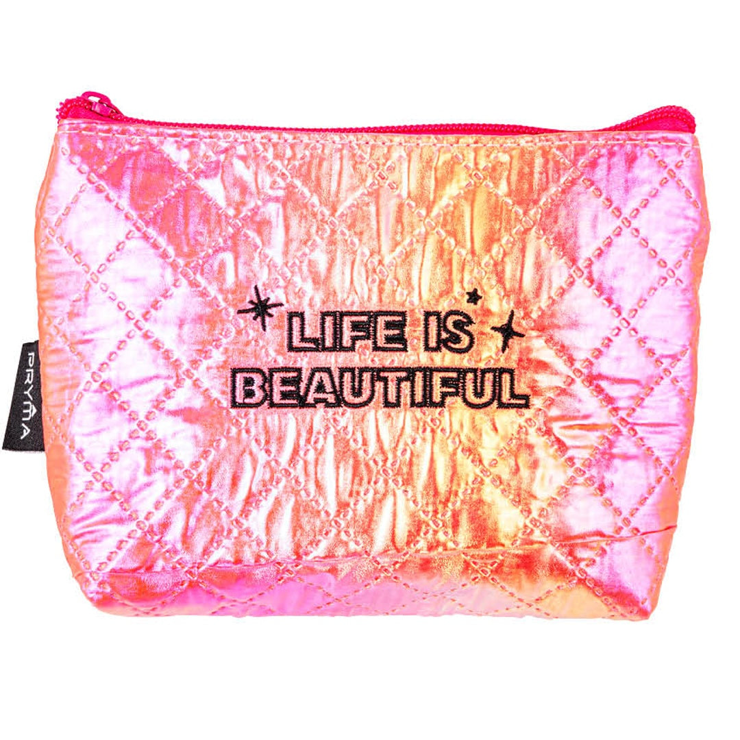 Pryma Linea DISCO Borsa Portatutto 17x6x11cm | Astuccio Multiuso Compatto e Resistente | Design Moderno per Scuola, Ufficio e Viaggio