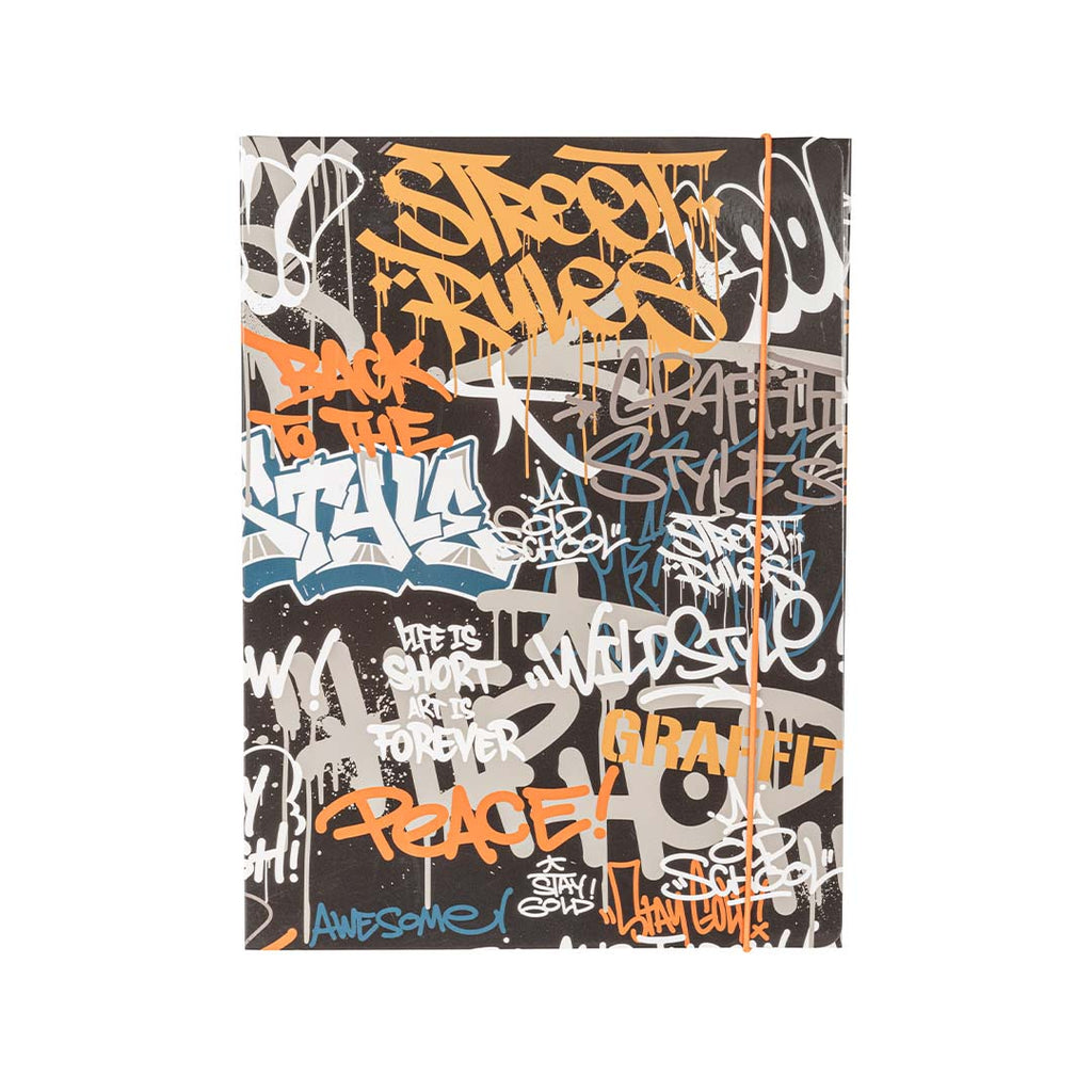 Pryma Linea Street Cartella 3L Con Elastico D1 25.5x34.5Cm