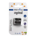 Pryma Temperino in Alluminio a 2 Fori 3x3x1,5 Cm – Lame in Metallo Affilato – Temperamatite per Matite Standard e Jumbo