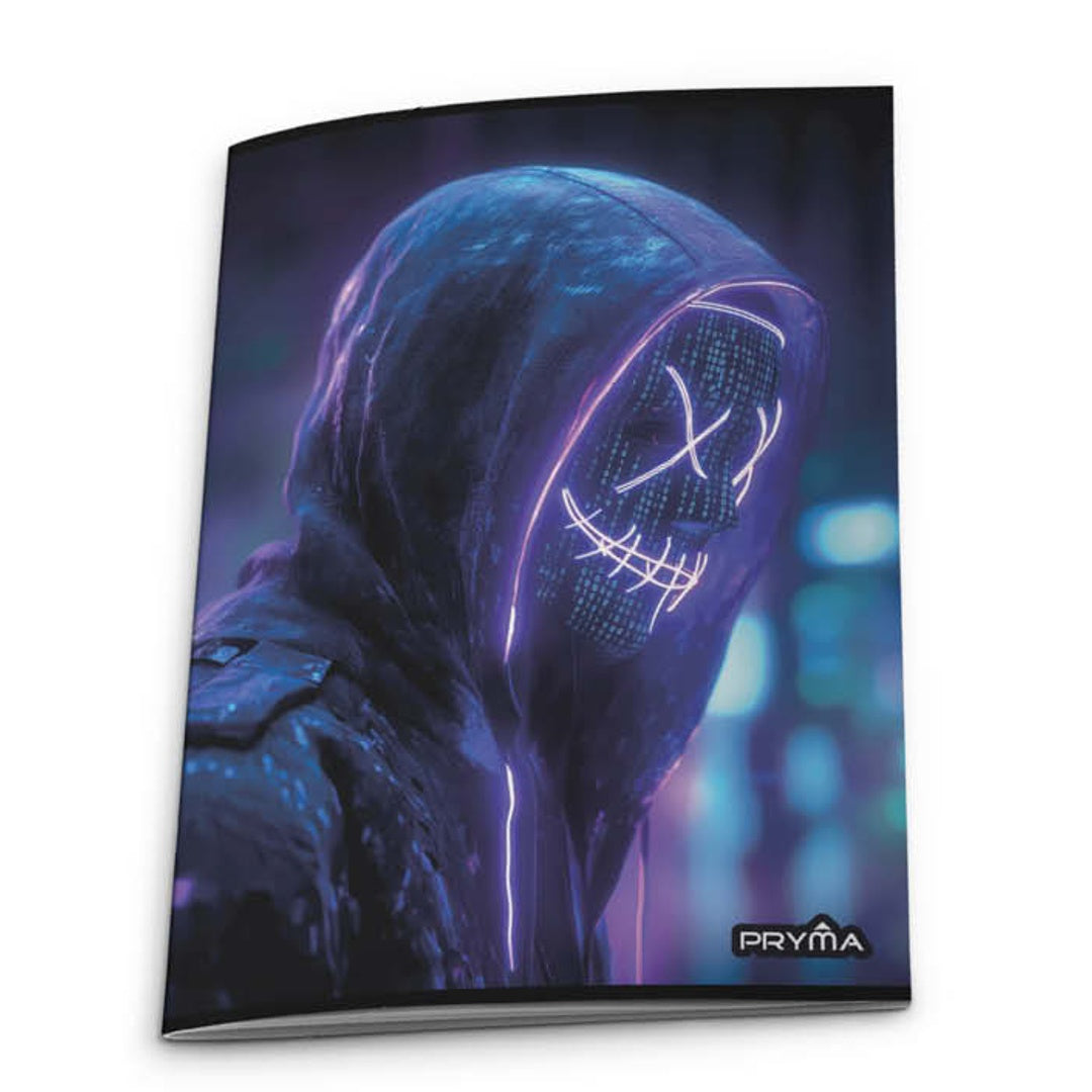 Pryma Quaderno Maxi A4 – 42 Fogli 80 G | Quaderni Scuola Media per Ragazzi con Copertina Colorata e Resistente – Confezione 10 Pz (Ragazzo, Righe 1R)