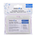 Pryma Portabadge con Corda 10x8 cm – Set da 12 Pezzi – Porta Badge Trasparente con Cordoncino a Clip – Alloggiamento Badge 8,5x5,4 cm – Ideale per Ufficio, Scuola, Eventi